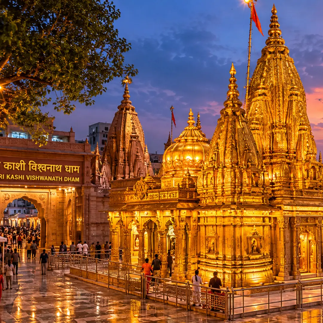 Kashi Vishwanath Temple Jyotirlinga Varanasi darshan B2B spiritual tour package India