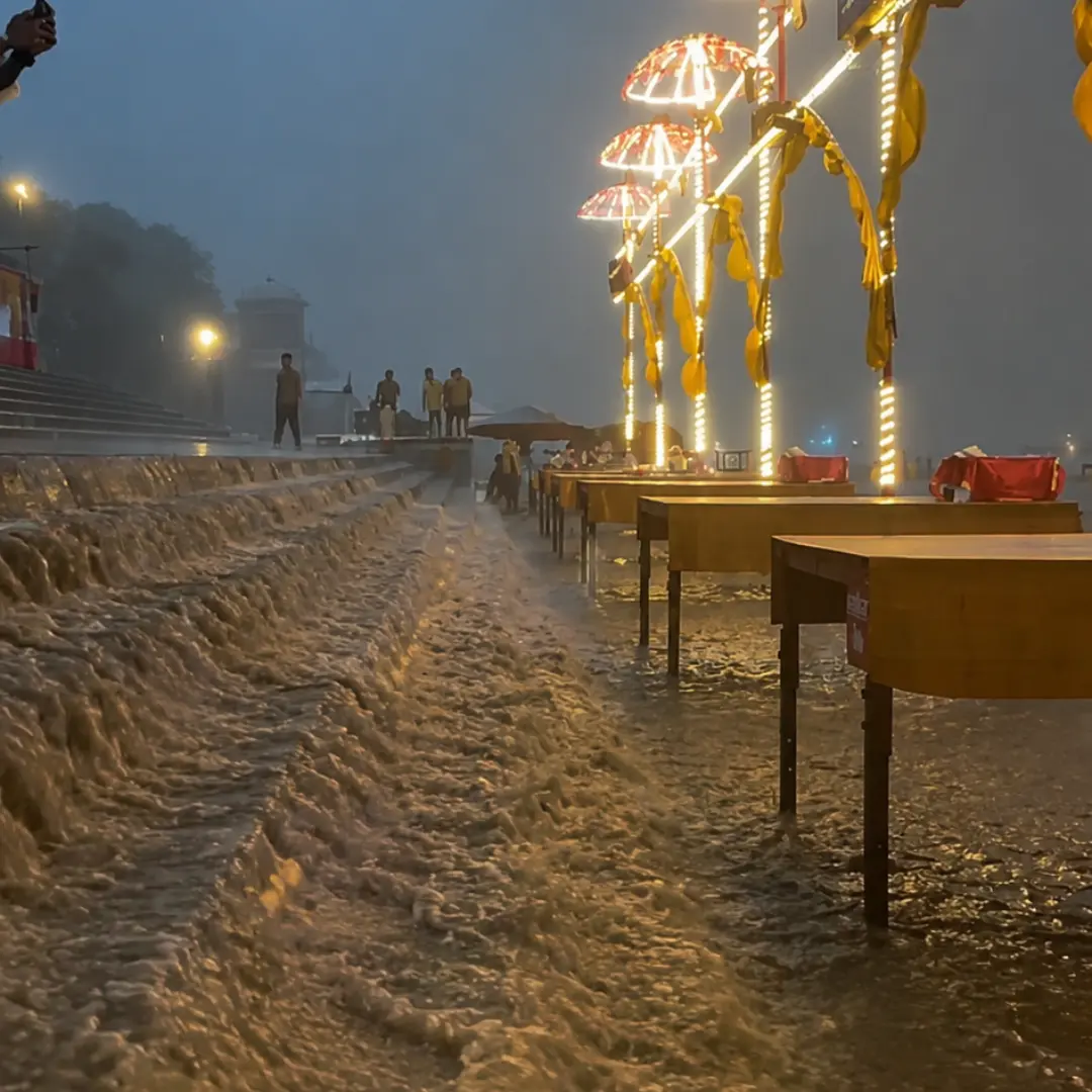 India monsoon July September Ganga Mandakini rain season avoid tour