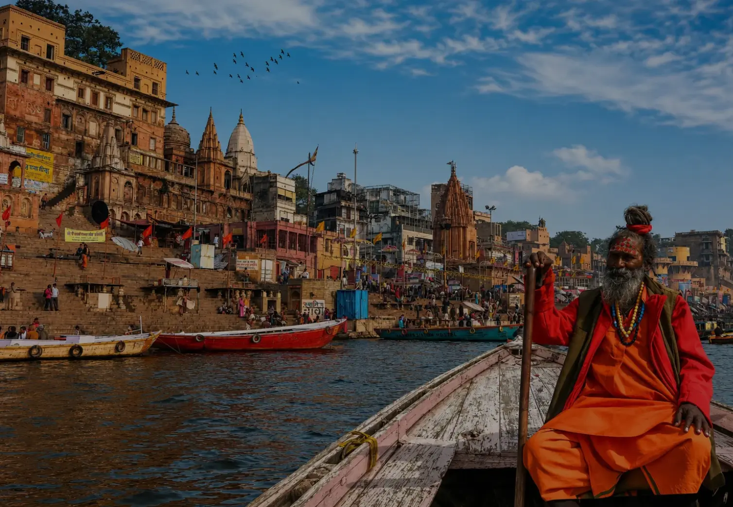 Varanasi Ganga Aarti ghats Ayodhya Chitrakoot Ramayana circuit spiritual India tour B2B travel agents